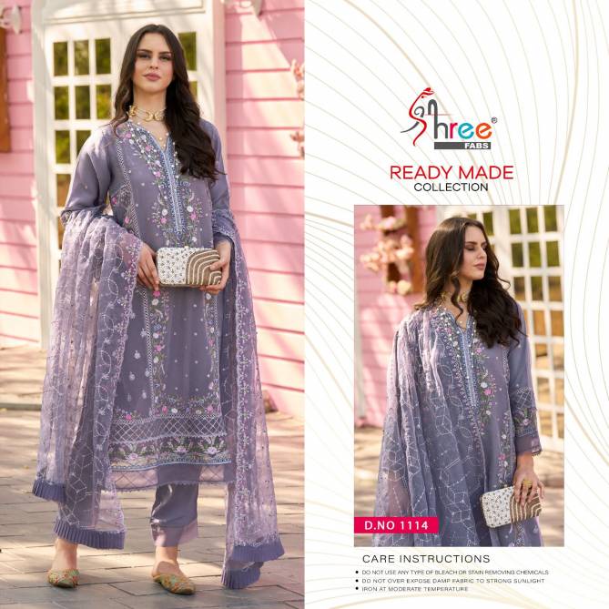 Shree R 1114 Readymade Pakistani Designer Suits Collection
